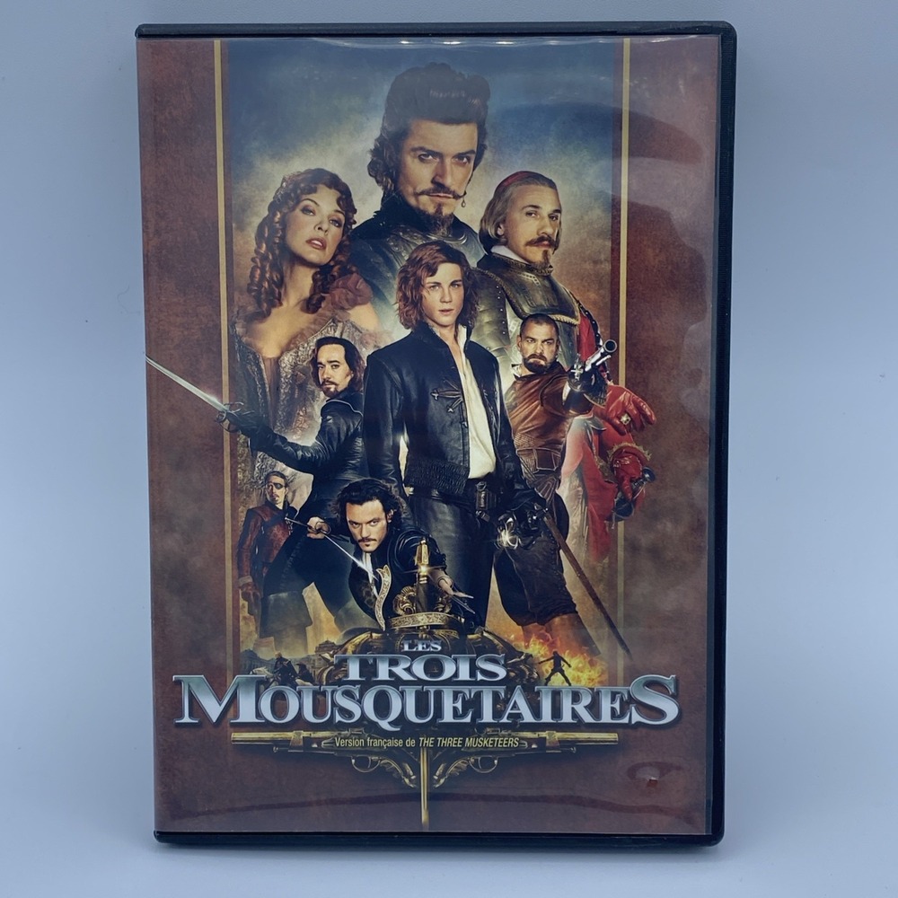 Three Musketeers DVD Les Trois Mousequetaires Bilingual Classic